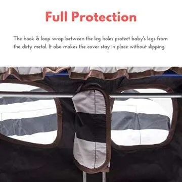 Lumiere Baby Shopping Cart Cover with 360 Protection