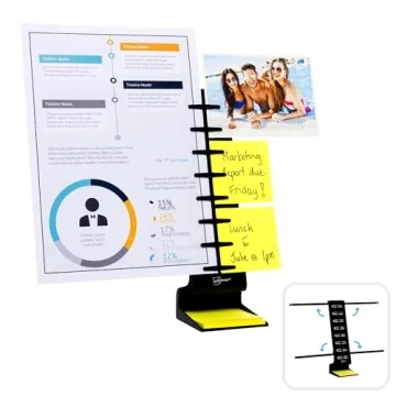 Note Tower Desktop Pro: Dual Document Holder for Efficient Typing