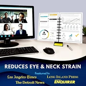 Dual Document Holder for Typing - Note Tower Pro