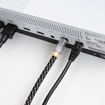 Cable Matters Premium Optical Audio Cable 6ft for Soundbars and Hi-Fi