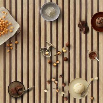 Arthome Waterproof Peel and Stick Wood Slat Wallpaper