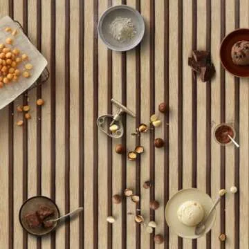 Arthome Waterproof Peel and Stick Wood Slat Wallpaper