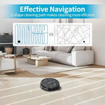 AIRROBO Robot Vacuum 2800Pa Suction App Control Self-Charging