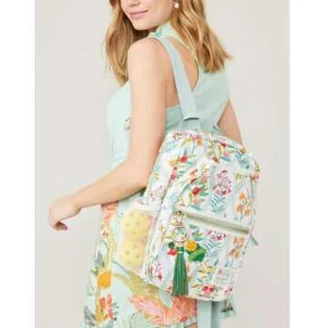 GLBCC Pickleball Keychain for Women Pink Tassel Pickleball Charm Key Rings Game Day Pickleball Acces...