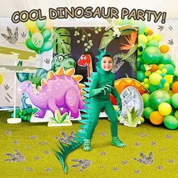 90 Realistic Dinosaur Footprints Wall Decals for Kids