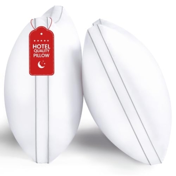 ROUMEA King Size Pillows Set of 2 – Luxury Hotel Quality Comfort for All Sleep Positions