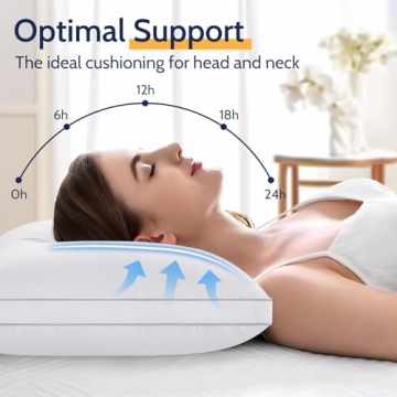 ROUMEA King Size Pillows, Luxury Set of 2 for All Sleepers