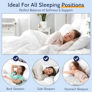 ROUMEA King Size Pillows, Luxury Set of 2 for All Sleepers