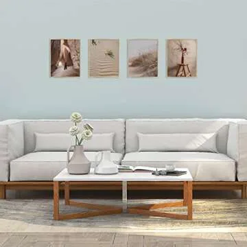 Golden State Art, 11x14 Picture Frame Gold Aluminum (Shiny Brushed) Display Pictures 8x10 with Mat or 11x14 Without Mat Wall Mounting Real Glass Metal Photo Frame