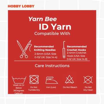 Yarn Bee 5 - Bulky Yarn for Crocheting & Knitting – Soft Yarn Skein – 71 Yards of Cotton, Polyester & Lurex Yarn for Crocheting Blankets, Hats, & More – Craft Supplies for Handcrafting, Golden Natural
