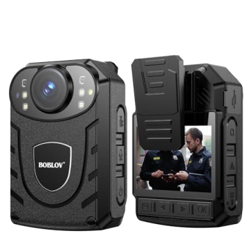 BOBLOV KJ21 Body Camera with Night Vision and Long Battery Life