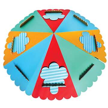 American Cat Club Circus Cat House with Scratcher