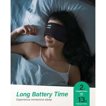 Comfortable Bluetooth Sleep Headphones with Soothing Sounds