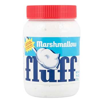 Fluff Marshmallow Naturell, Spread, Sandwich Spread, Vanilla, 213 g, 42670