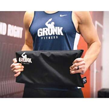 Gronk Fitness Hip Thrust Pad for Barbell | Thick Foam for Extra Comfort
