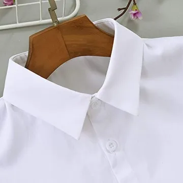 Stylish Shinywear Fake Collar for Effortless Layering