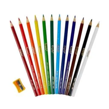 Crayola Colored Pencils Classpack (240ct), Must Have Classroom Supplies for Teachers, Bulk Colored Pencils for School, 12 Colors