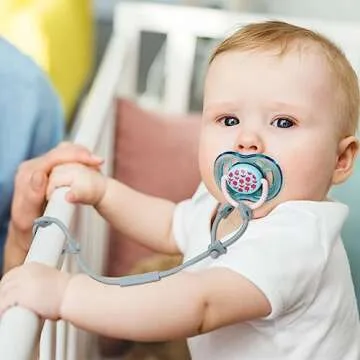 Adjustable AULEGE Silicone Toy Safety Straps for Babies