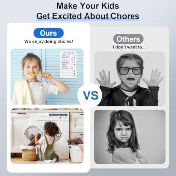 2 pcs Blank to Do List Boards Chore Checklist Boards for Kids with 4 Color Stickers Stick-on Chore Chart Daily Checklist