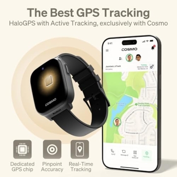 JrTrack 5 Kids Smart Watch | GPS, Calling, Parental Control