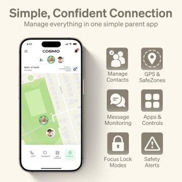 JrTrack 5 Kids Smart Watch | GPS, Calling, Parental Control