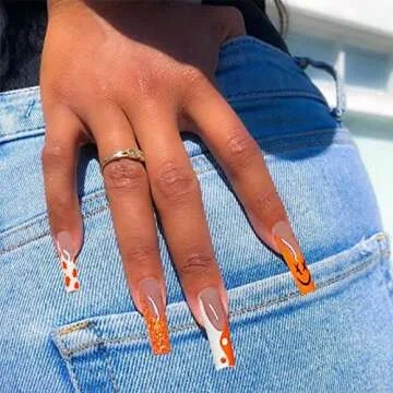 YOSOMK Long Press on Nails - Easy Glam for All Occasions