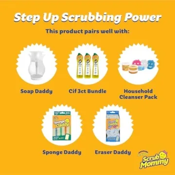 Scrub Daddy Scrub Mommy Special Edition Summer - Scratch-Free Multipurpose Dish Sponge - BPA Free & Made with Polymer Foam - Stain & Odor Resistant Kitchen Sponge (3ct)