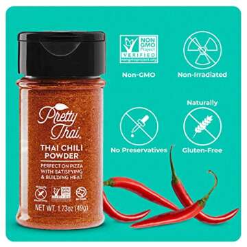 Pretty Thai Chili Powder - Authentic Spicy Flavor Mix
