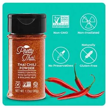 Pretty Thai Chili Powder - Authentic Spicy Flavor Mix