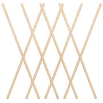 Favordrory Bamboo Craft Sticks - Strong & Flexible 100PCS