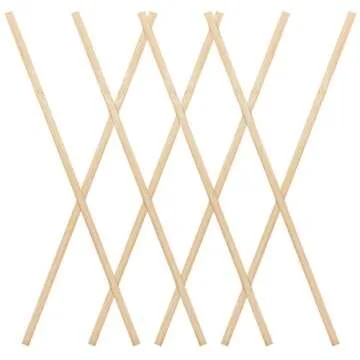 Favordrory Bamboo Craft Sticks - Strong & Flexible 100PCS