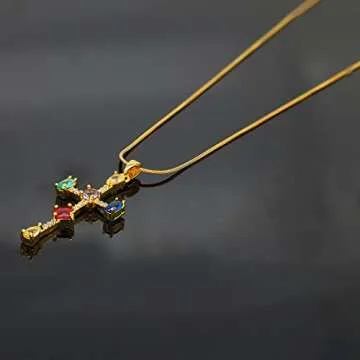 JiuZhou-Love Heart Necklaces for Women, Wedding Anniversary, Birthday Gift for Wife,With Birthstone ...