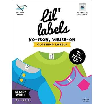 Waterproof Daycare Labels Value Pack for All Ages
