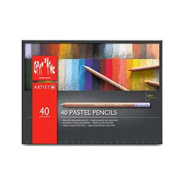 Caran D'ache Set of 40 Pastel Pencils (788.340)