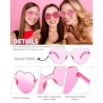 Frienda Heart Shaped Sunglasses for Every Occasion