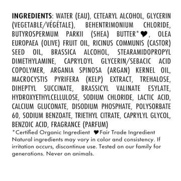 SheaMoisture Restorative Conditioner for Dry, Damaged Hair Raw Shea Butter Silicone Free Conditioner for Curly Hair 13 oz