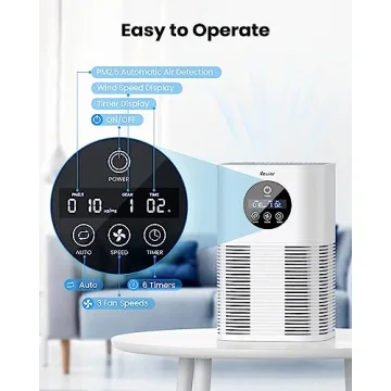 VEWIOR H13 True HEPA Air Purifier for Large Rooms