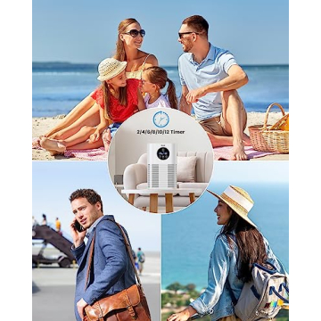 VEWIOR H13 True HEPA Air Purifier for Large Rooms