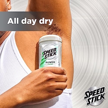 Speed Stick Men's Deodorant 4 Pack Fresh Scent