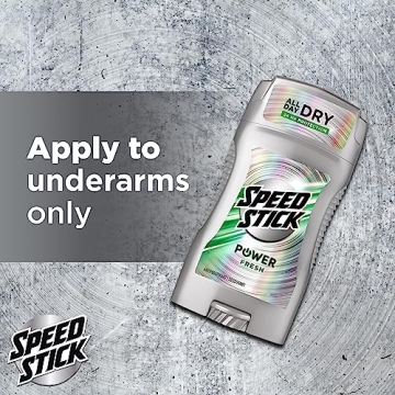 Speed Stick Men's Deodorant 4 Pack Fresh Scent