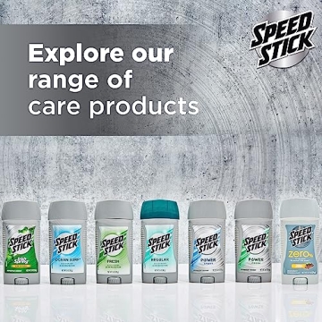 Speed Stick Men's Deodorant 4 Pack Fresh Scent
