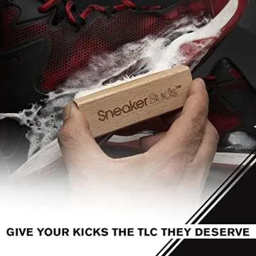 Sneaker Suds Premium Shoe Cleaning Kit, Versatile Sneaker Cleaning Kit with Foaming Sneaker Cleaner, Microfiber Cloth, and Scrub Brush, Easy to Use, Suitable for Various Kinds of Shoes