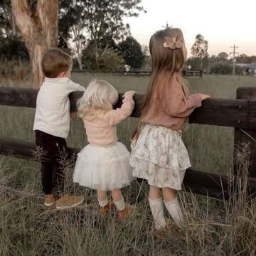 13 Pcs Hair Clips for Girls with Bows Butterfly Flower,2" Fully Lined Alligator Clips and Barrettes,...