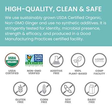 Himalaya Organic Ginger for Nausea and Digestive Comfort