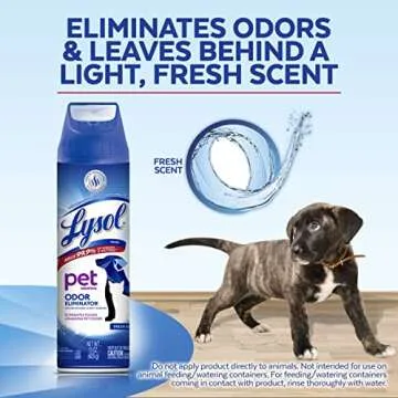 Lysol Pet Odor Eliminator Spray - 15oz Pack of 3