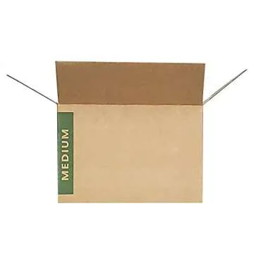 Durable Medium Moving Boxes with Handles - 20 Pack