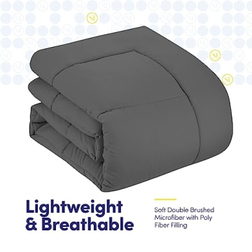 Sweet Home 5 Piece Comforter Set - All Season Soft Bedding