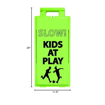 Bright Cortina LAMBA Safety Sign for Kids' Play Areas