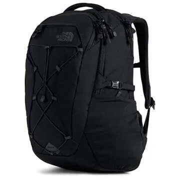 The North Face Women's Borealis School Laptop Backpack, TNF Black Heather/Silver Reflective, One Size
