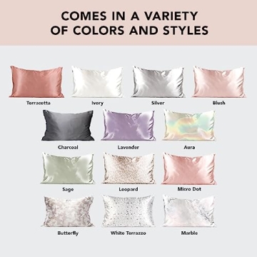 Kitsch Satin Pillowcase for Luxurious Sleep Experience